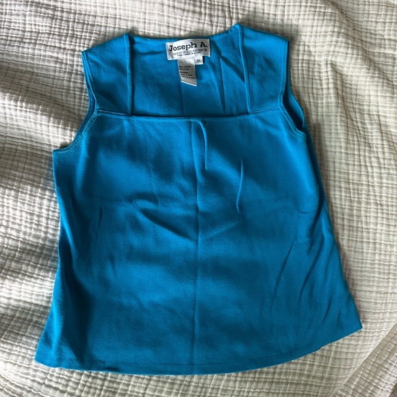 Blue Vintage Tank - Picture 3 of 4